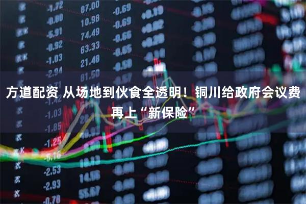 方道配资 从场地到伙食全透明！铜川给政府会议费再上“新保险”